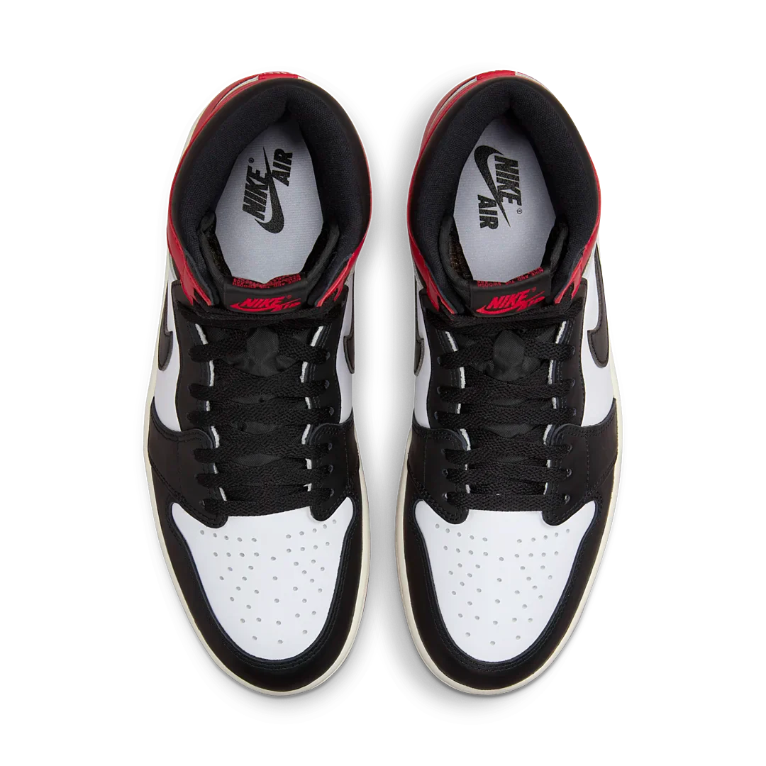Air Jordan 1 Retro High OG Black Toe Reimagined - DROP UP