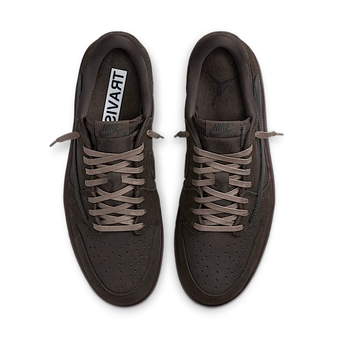 Air Jordan 1 Retro Low OG SP Travis Scott Velvet Brown - DROP UP