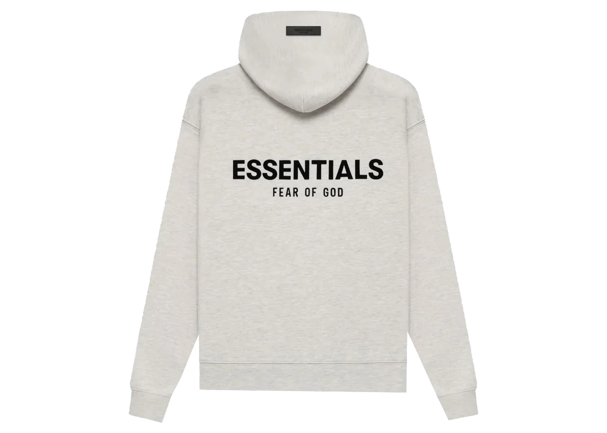 Fear Of God Essentials Hoodie Light Oatmeal - DROP UP