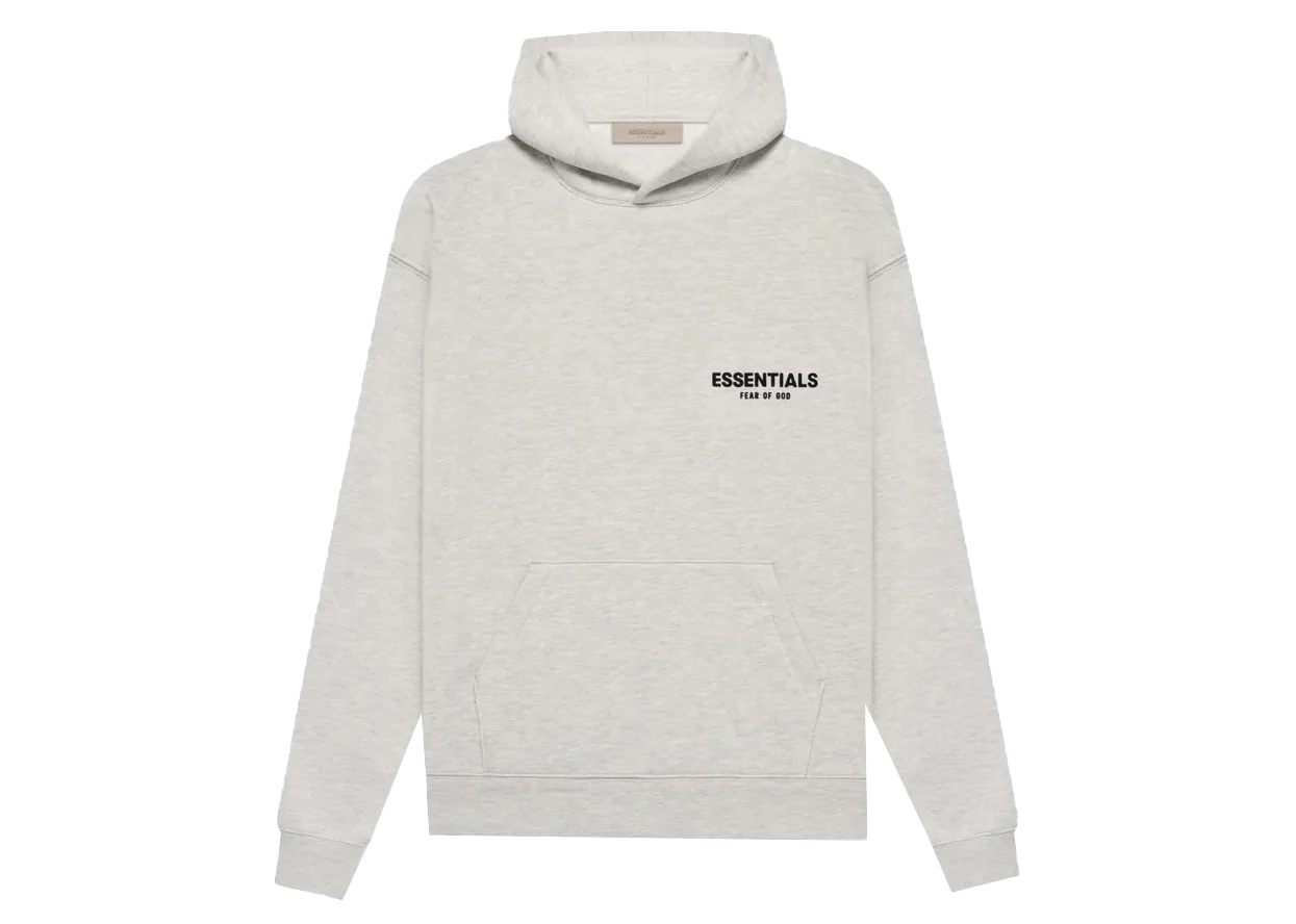 Fear Of God Essentials Hoodie Light Oatmeal - DROP UP