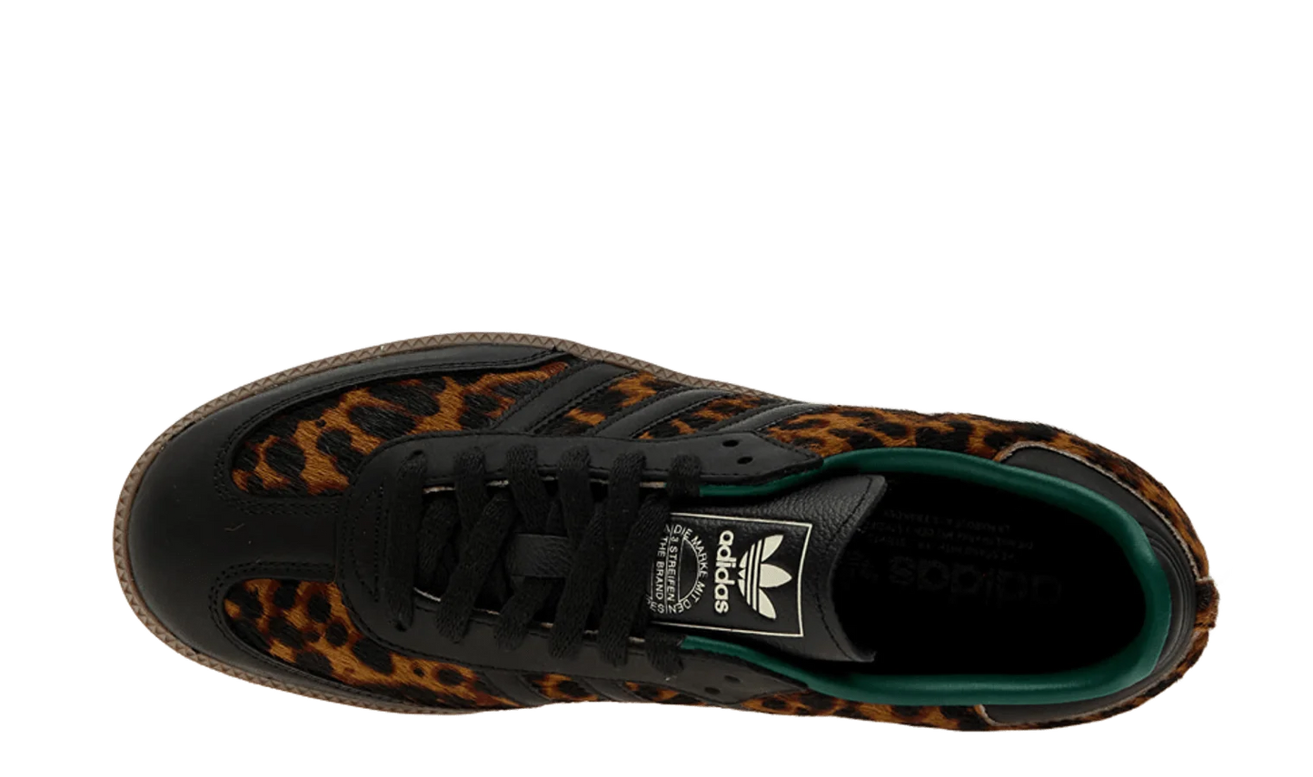Adidas Samba OG Black Green Leopard - DROP UP