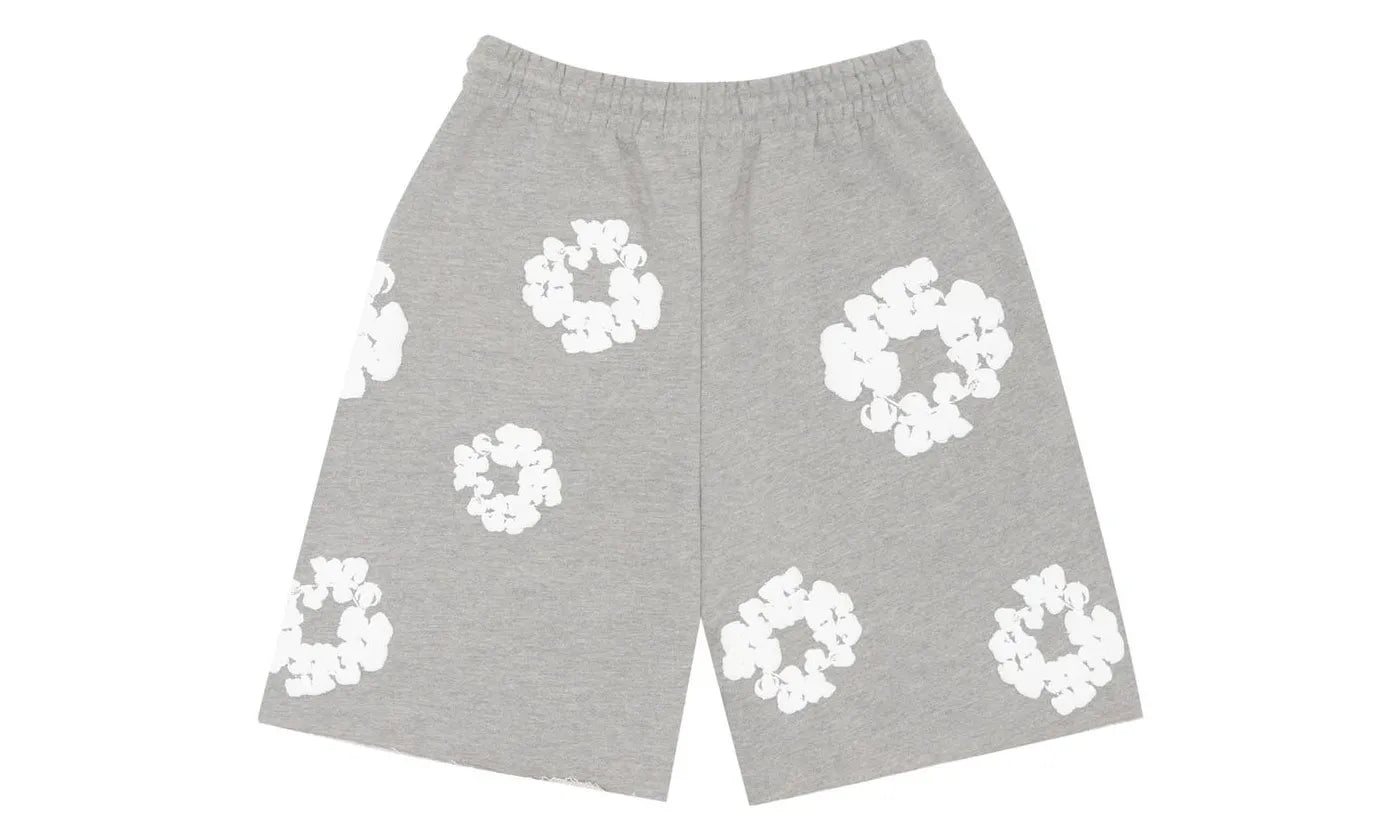 Denim Tears The Cotton Wreath Shorts Grey