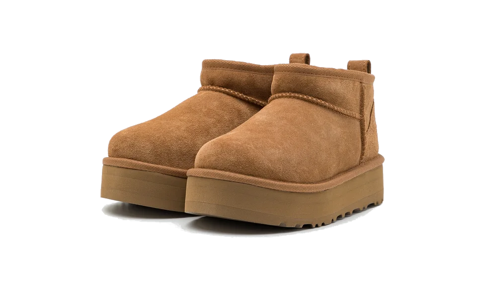 UGG Mini Platform Chestnut Kids - DROP UP