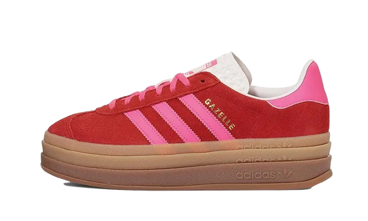 Adidas Gazelle Bold Collegiate Red Lucid Pink - DROP UP