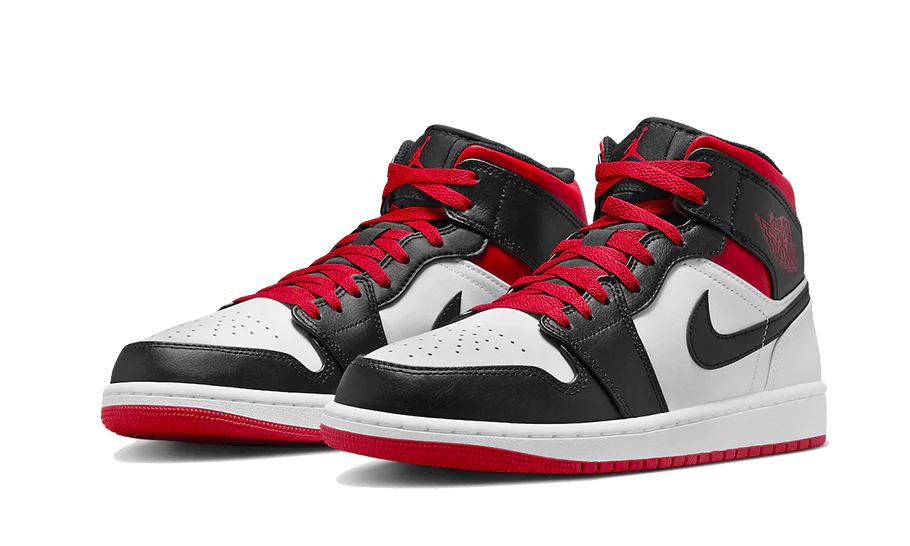 Air Jordan 1 Mid Gym Red Black Toe - DROP UP