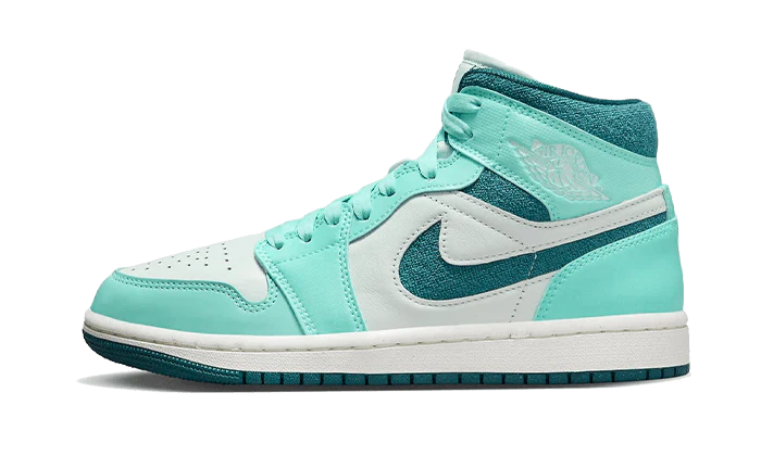 Air Jordan 1 Mid Bleached Turquoise - DROP UP