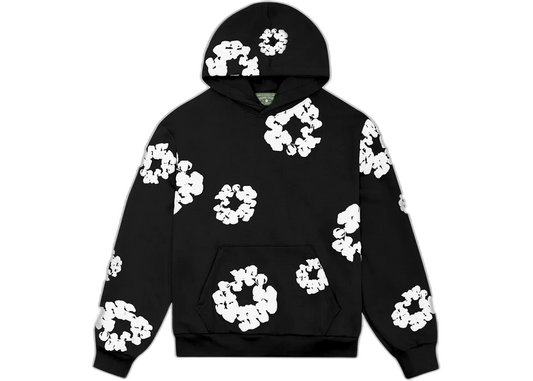 Denim Tears The Cotton Wreath Sweatshirt Black - DROP UP