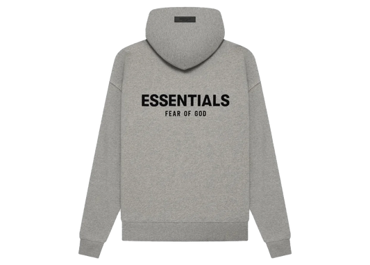 Fear Of God Essentials Hoodie Dark Oatmeal - DROP UP