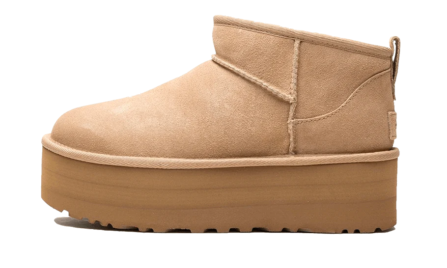 UGG Mini Platform Boot Sand - DROP UP