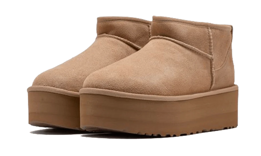 UGG Mini Platform Boot Sand - DROP UP