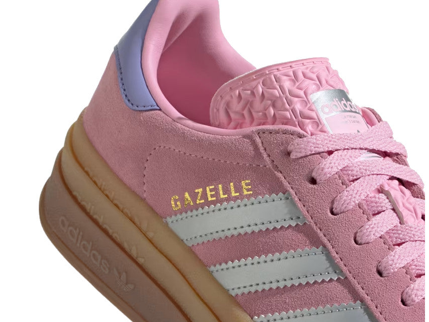 Adidas Gazelle Bold True Pink Silver Metallic - DROP UP