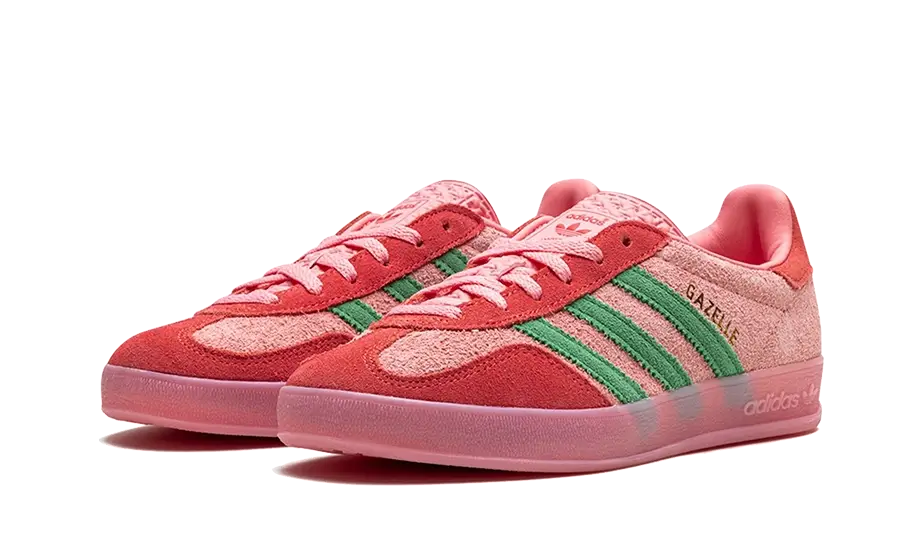 Adidas Gazelle Indoor Semi Pink Spark Preloved Scarlet - DROP UP