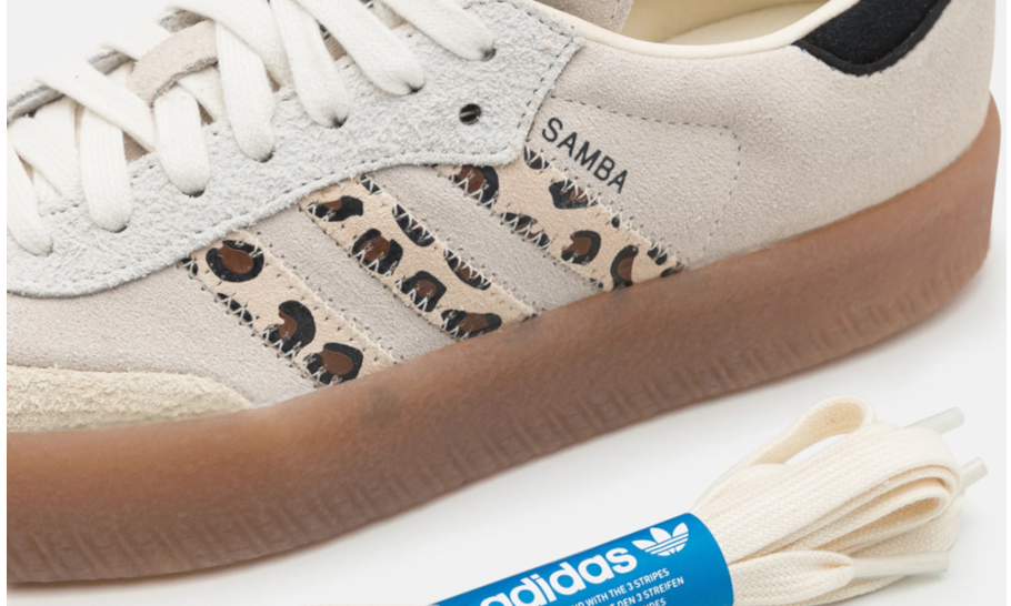 Adidas Sambae Leopard Off White - DROP UP