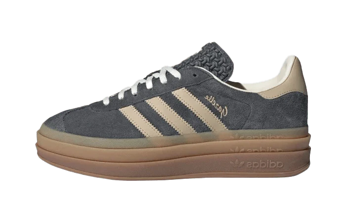 Adidas Gazelle Bold Grey Magic Beige Gum - DROP UP