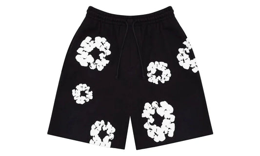 Denim Tears The Cotton Wreath Shorts Black
