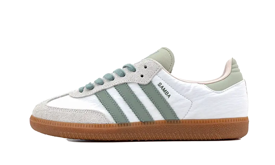 Adidas Samba OG Silver Green Putty Mauve