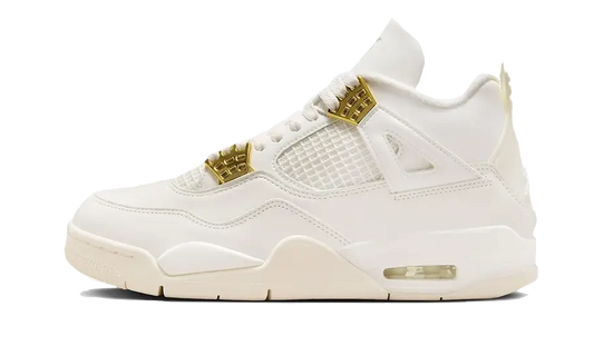 Air Jordan 4 Retro Sail Metallic Gold