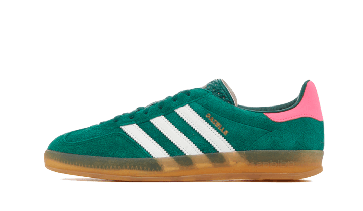 Adidas Gazelle Indoor Lucid Pink Collegiate Green - DROP UP