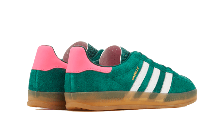 Adidas Gazelle Indoor Lucid Pink Collegiate Green - DROP UP