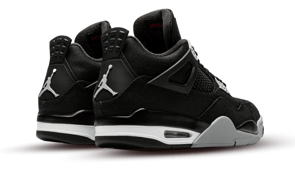 Jordan 4 Black Canvas - DROP UP