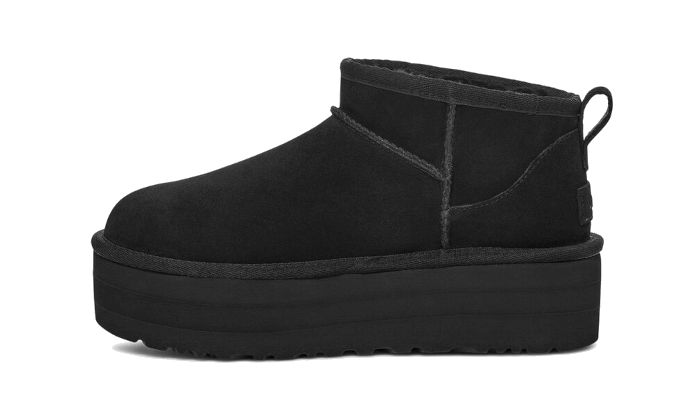 UGG Mini Platform Black - DROP UP