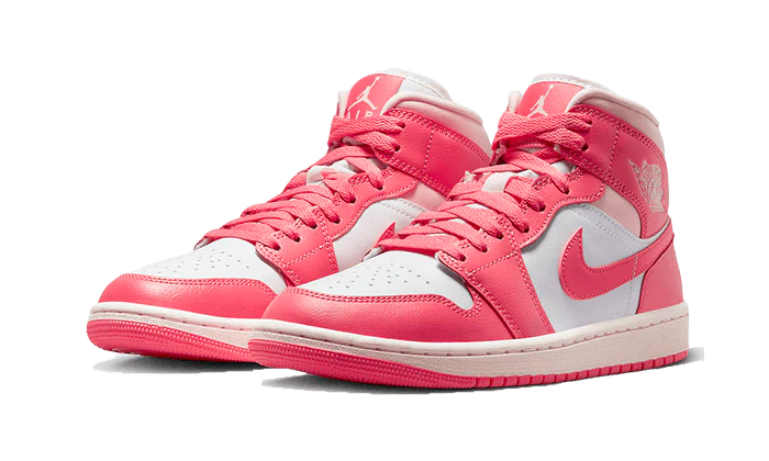 Air Jordan 1 Mid Strawberries And Cream - DROP UP