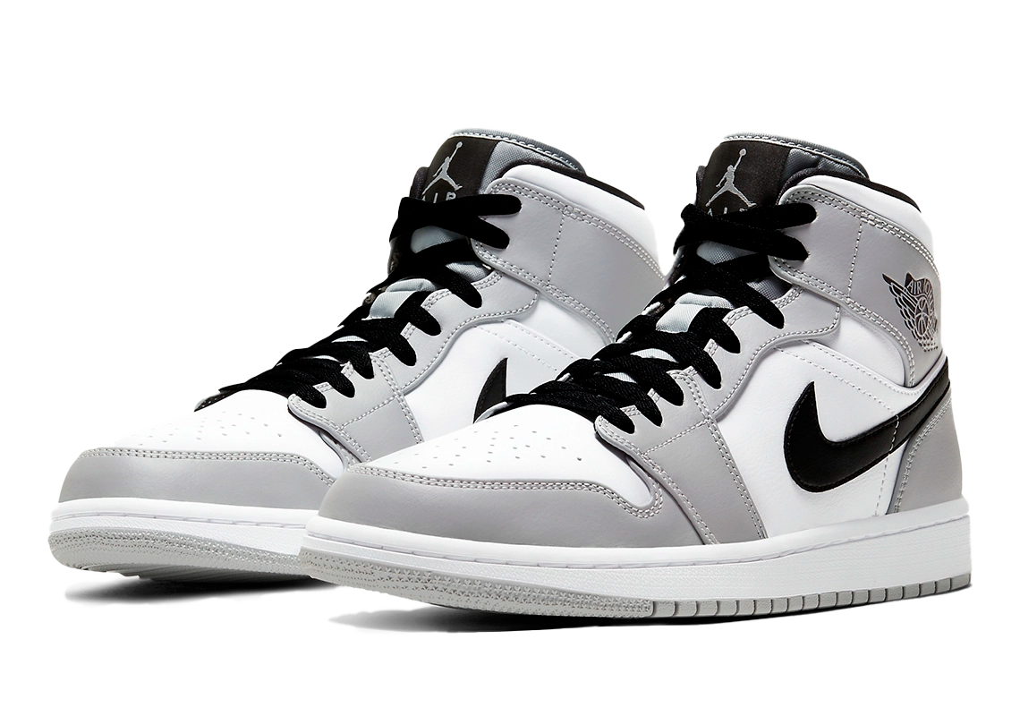 Jordan 1 Mid Light Smoke Grey - DROP UP