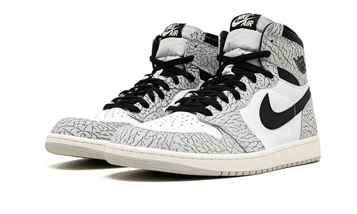 Air Jordan 1 Retro High OG White Cement - DROP UP