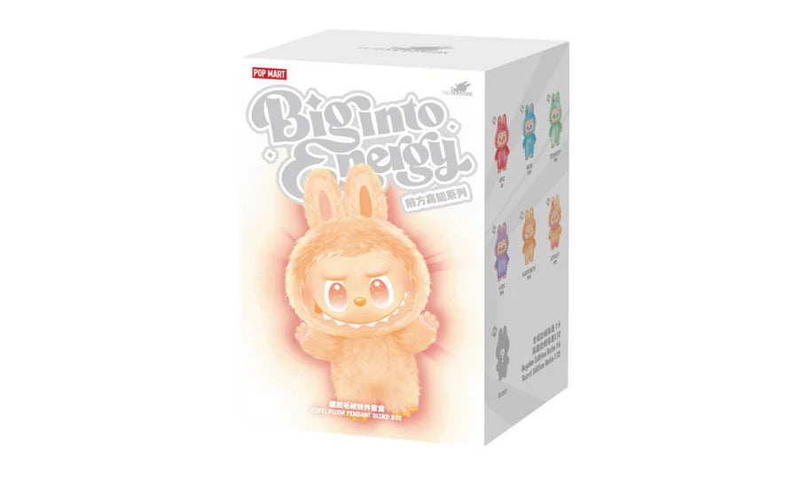 Pop Mart Labubu The Monsters Big Into Energy  Pendant Sealed Case (6 szt)
