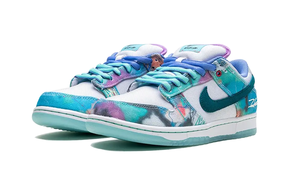 Dunk SB Low Futura Laboratories Bleached Aqua - DROP UP