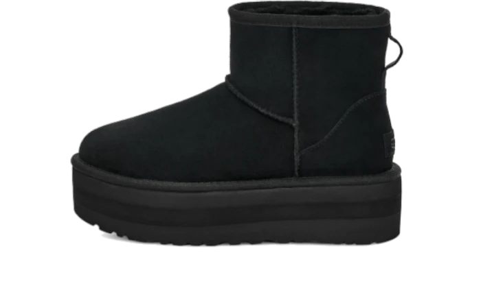 UGG Platform Black Boot - DROP UP