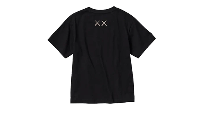 Kaws x Uniqlo UT T-Shirt BFF Black - DROP UP